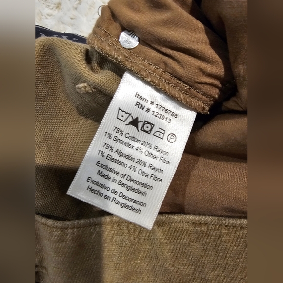 Jachs NY Men's Jean's Tan 34/32 EUC - Picture 4 of 4